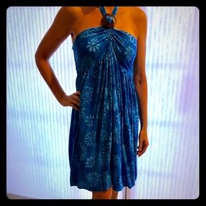 Sexy Island Dress in gorgeous turquoise!